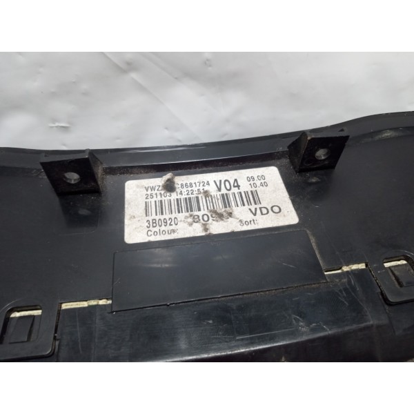 Painel Instrumento Vw Passat 2005 Preto