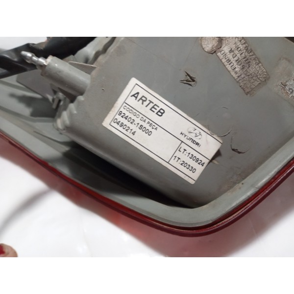 Lanterna Lado Direito Hyundai Hb20 2014 Direito Vermelho