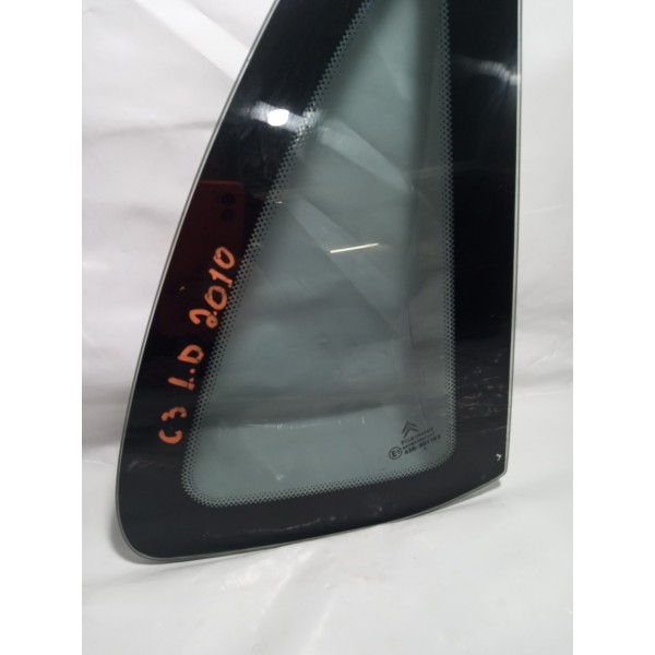 Vidro Fixo Traseiro Direito Citroen C3 2010