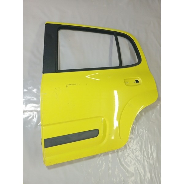 Porta Lado Esquerdo Traseira Fiat Uno Vivace 2012 Traseira Esquerda Amarelo