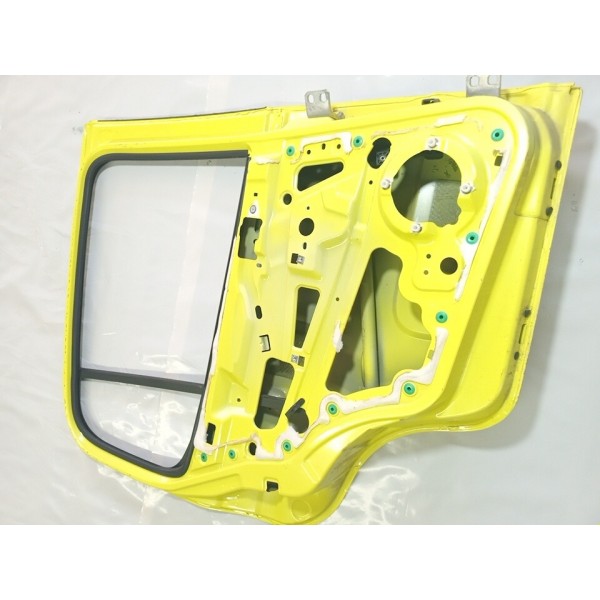 Porta Lado Esquerdo Traseira Fiat Uno Vivace 2012 Traseira Esquerda Amarelo