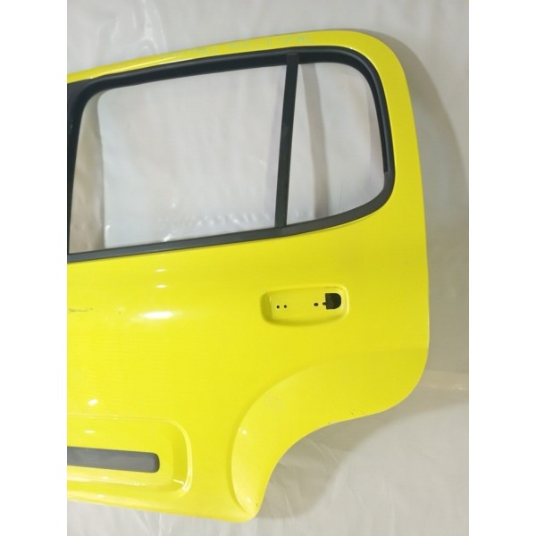 Porta Lado Esquerdo Traseira Fiat Uno Vivace 2012 Traseira Esquerda Amarelo