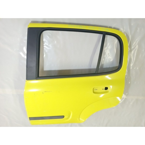 Porta Lado Esquerdo Traseira Fiat Uno Vivace 2012 Traseira Esquerda Amarelo
