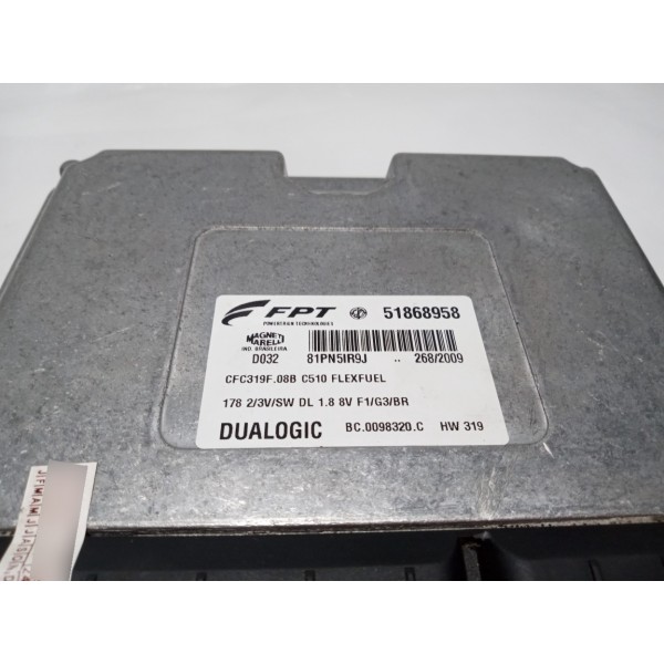 Módulo Câmbio Fiat Siena 1.8 2010 Hlx Motor Gm 51868958