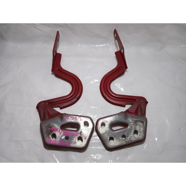 Dobradiça Capô Dianteiro Gm Montana Agile 2011 Par