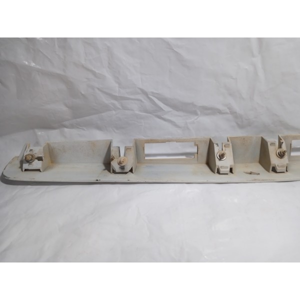 Moldura Friso Tampa Traseira Gm Montana Agile Branca