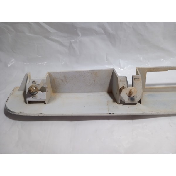 Moldura Friso Tampa Traseira Gm Montana Agile Branca