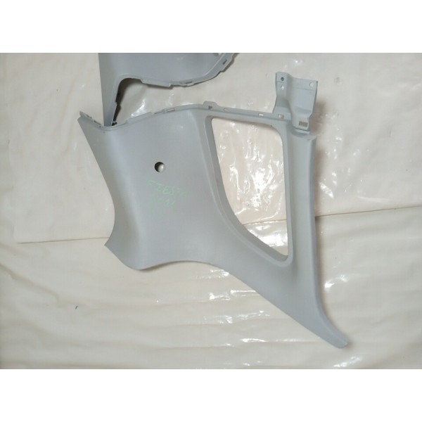 Acabamento Lateral Traseiro Ford Fiesta 2011 1.6 Par