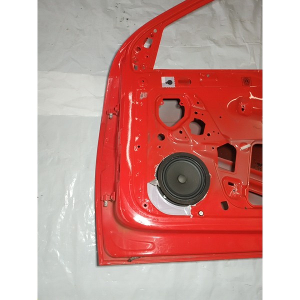 Porta Dianteira Direita Vw Gol G7 2017 Usado  Dianteira Direito Vermelho