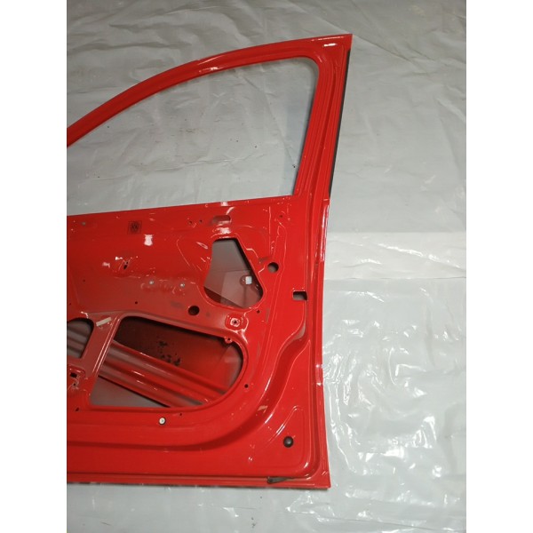 Porta Dianteira Direita Vw Gol G7 2017 Usado  Dianteira Direito Vermelho