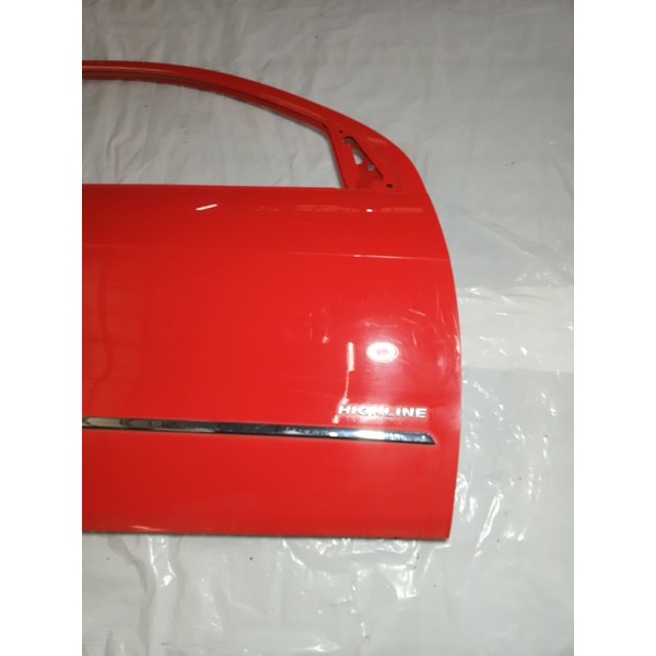 Porta Dianteira Direita Vw Gol G7 2017 Usado  Dianteira Direito Vermelho