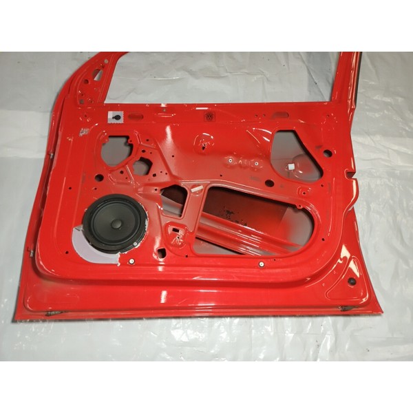 Porta Dianteira Direita Vw Gol G7 2017 Usado  Dianteira Direito Vermelho