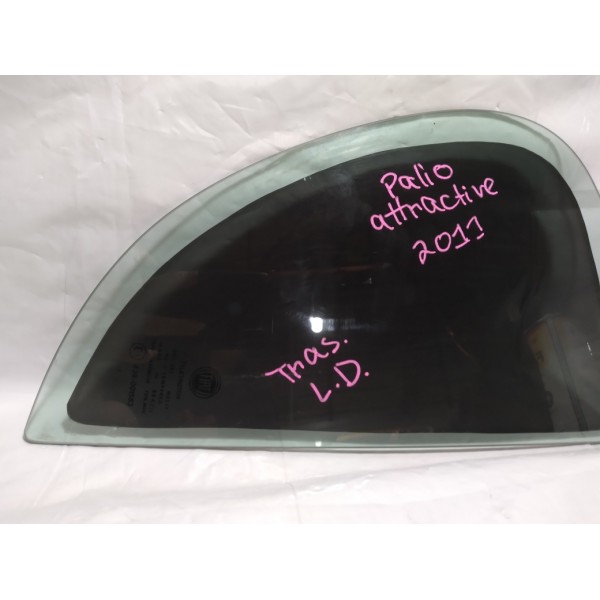 Vidro Fixo Traseiro Direito Fiat Palio Attractive 2011