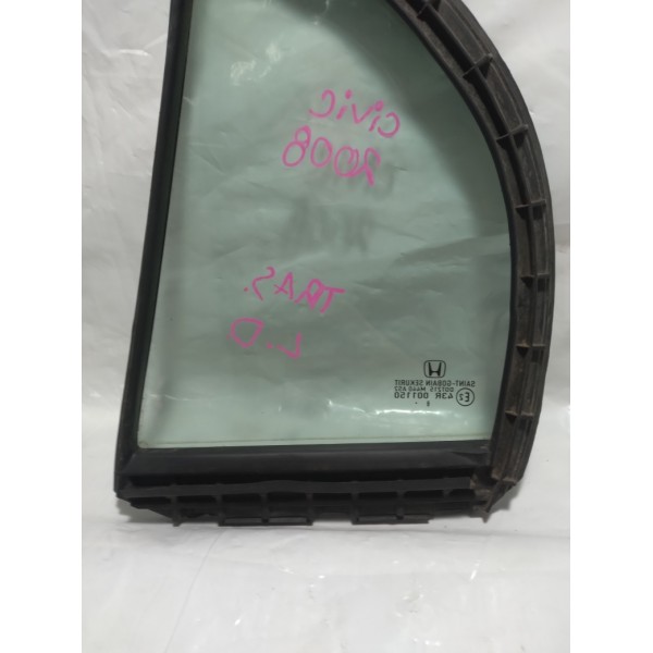 Vidro Fixo Traseiro Direito Honda Civic 2008