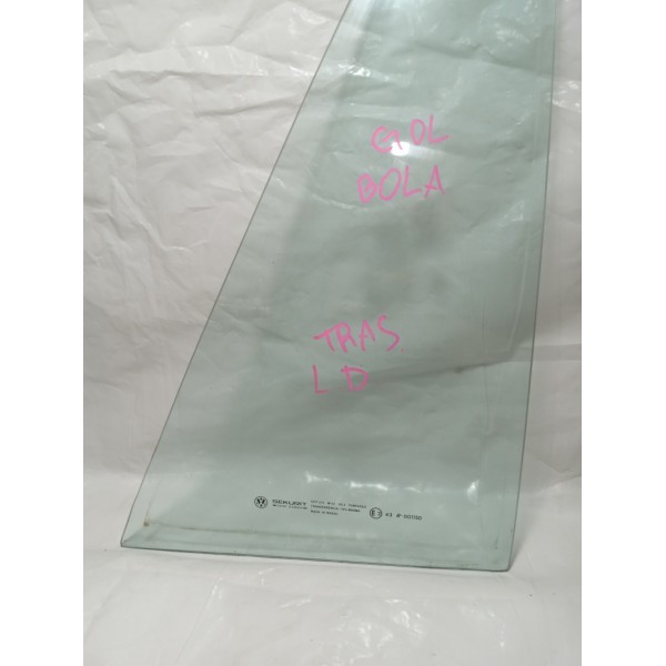 Vidro Fixo Porta Traseira Direito Vw Gol Bola