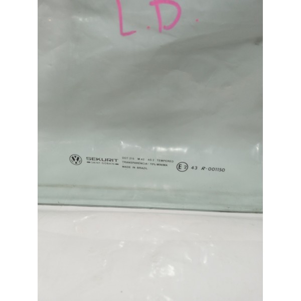 Vidro Fixo Porta Traseira Direito Vw Gol Bola