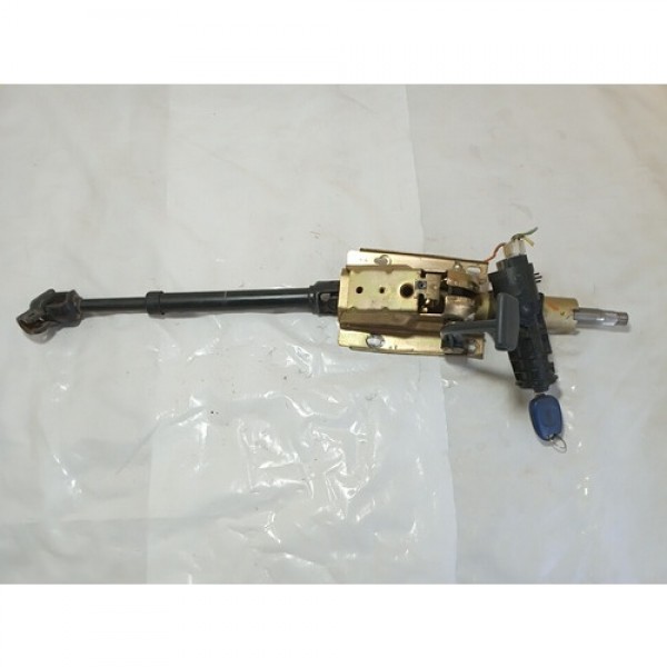 Coluna Direção Fiat Palio Siena 2001 Com Cilindro E Chave