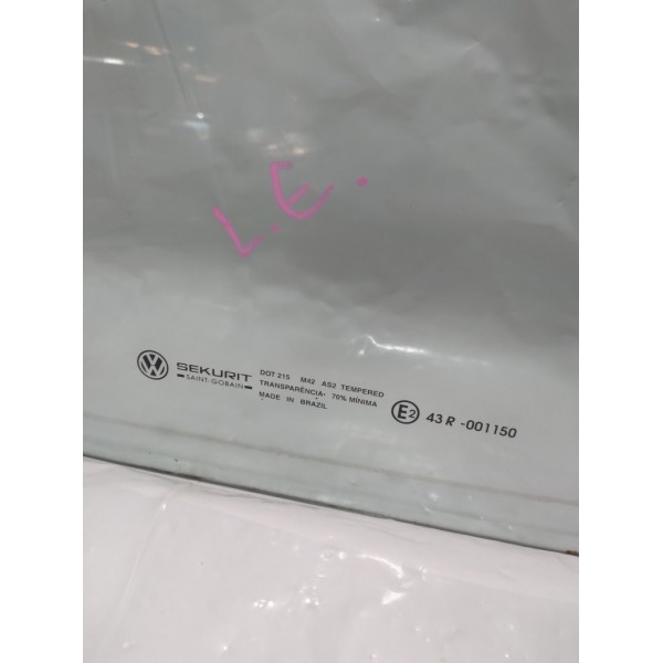 Vidro Fixo Traseiro Esquerdo Vw Gol Bola