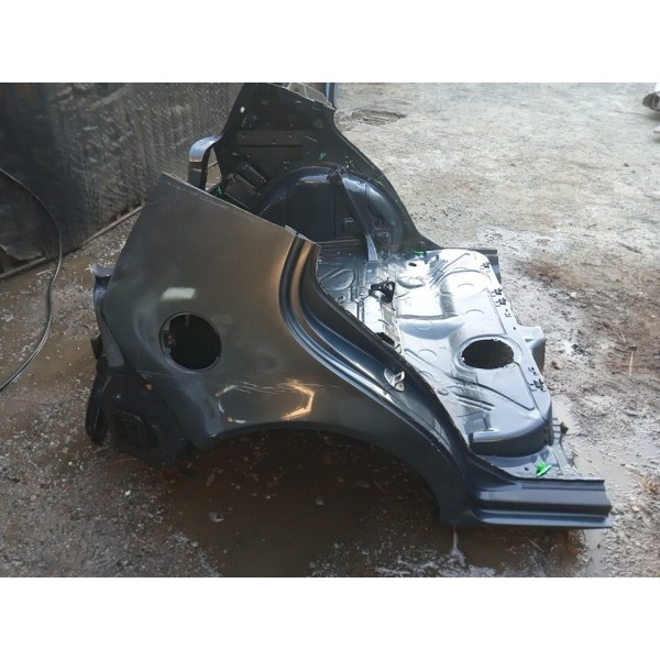 Traseira Baixa Vw Golf Sapao 2004 Azul