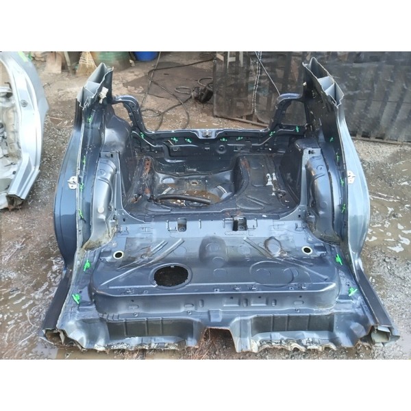 Traseira Baixa Vw Golf Sapao 2004 Azul