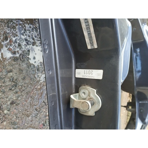 Lateral Lado Direito Ecosport 2011 Cinza Escuro