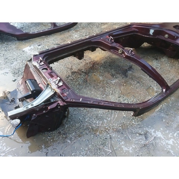 Lateral Coluna Porta L. Direito Fiat Siena 2002 Bordo