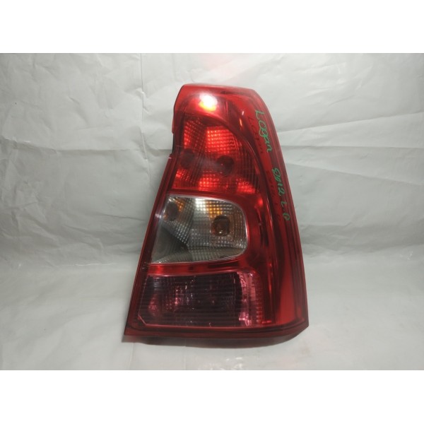 Lanterna Lado Direita Renault Logan 2012  Direito Vermelho