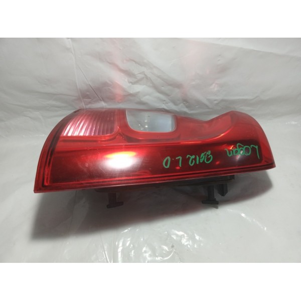 Lanterna Lado Direita Renault Logan 2012  Direito Vermelho
