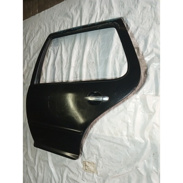 Porta Traseira Esquerda Vw Golf 2004  Traseira Esquerdo Preto