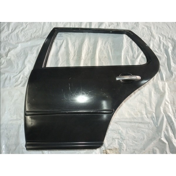 Porta Traseira Esquerda Vw Golf 2004  Traseira Esquerdo Preto