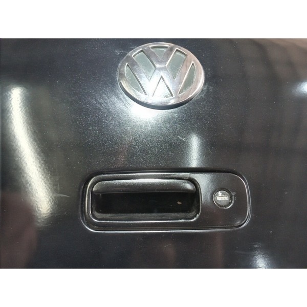 Capo Traseiro Com Vidro Vigia Vw Golf 2004 Sapão  Preto