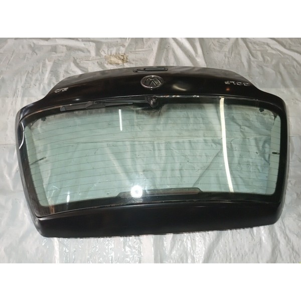 Capo Traseiro Com Vidro Vigia Vw Golf 2004 Sapão  Preto