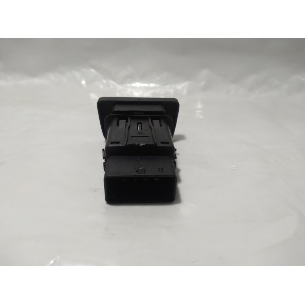 Botão Alerta Vw Gol G5 2012 Vermelho