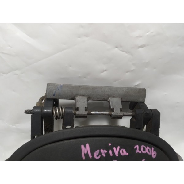 Maçaneta Porta Externa Traseira Direita Gm Meriva 2006 Preto