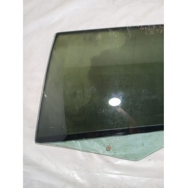 Vidro Da Porta Traseira Esquerda Vw Golf 2001