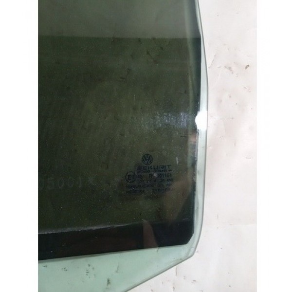 Vidro Da Porta Traseira Esquerda Vw Golf 2001