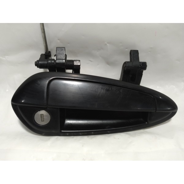 Maçaneta Externa Dianteira Direita Fiat Punto 2009 Preto