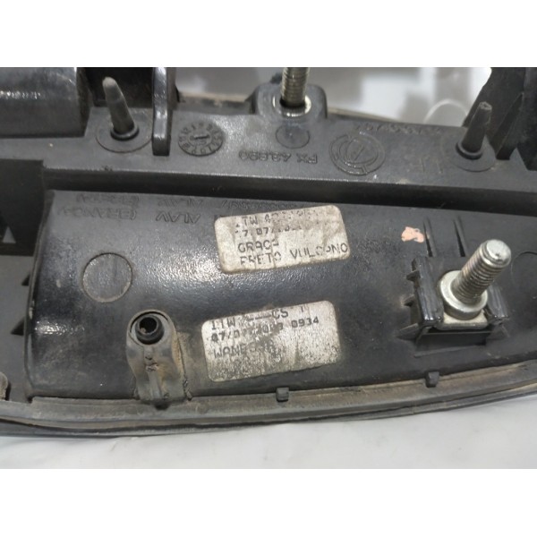 Maçaneta Externa Porta Traseira Esquerda Fiat Punto 2009 Preto