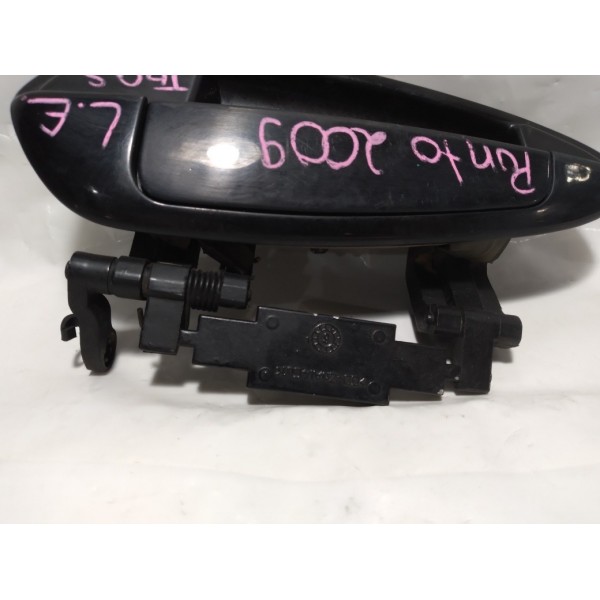 Maçaneta Externa Porta Traseira Esquerda Fiat Punto 2009 Preto