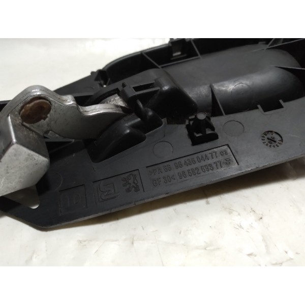 Maçaneta Interna Traseira Direita Peugeot 307 2005 Traseira