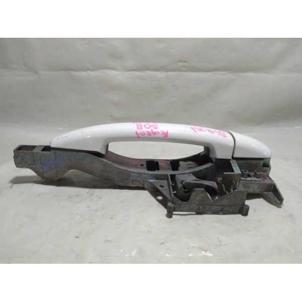 Maçaneta Externa Dianteira Direita Peugeot 308 2014 Branco