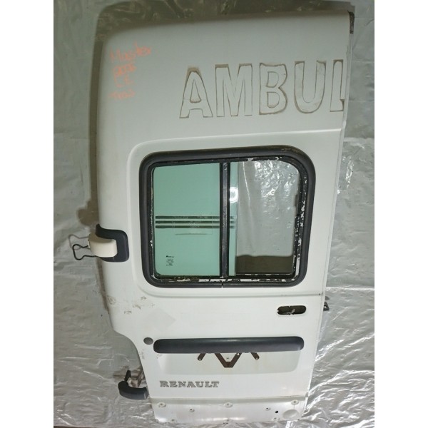 Porta Traseira Lado Esquerdo Renault Master 2006 Teto Alto Traseira Esquerda Branco