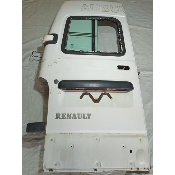 Porta Traseira Lado Esquerdo Renault Master 2006 Teto Alto Traseira Esquerda Branco