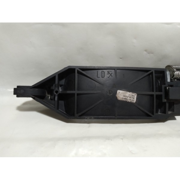 Maçaneta Externa Traseira Direita Fiat Palio Sapão 2008 Prateado