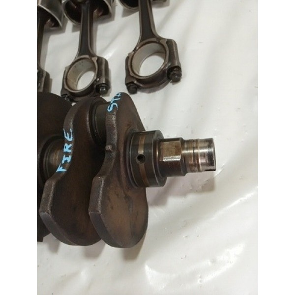 Virabrequim Pistão Fiat Siena Fire 2000 1.0 16v Std