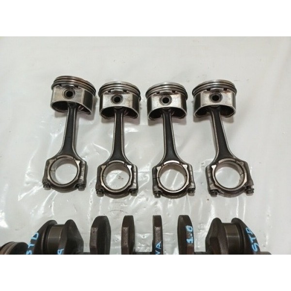 Virabrequim Pistão Fiat Siena Fire 2000 1.0 16v Std