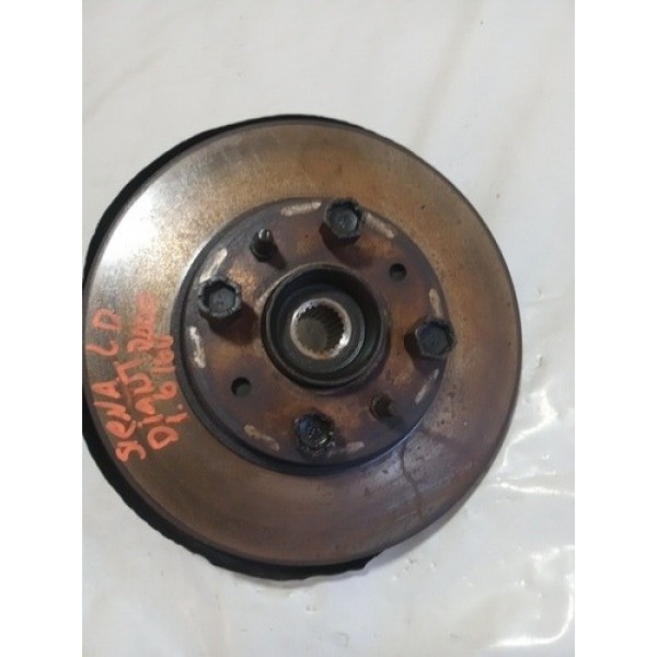 Montante Disco Freio L.direito Fiat  Siena  1.0 16v 2001