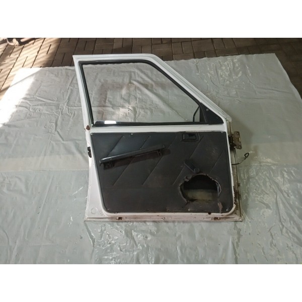 Porta Fiat Fiorino 1997 Lado Esquerdo Completa (branca)