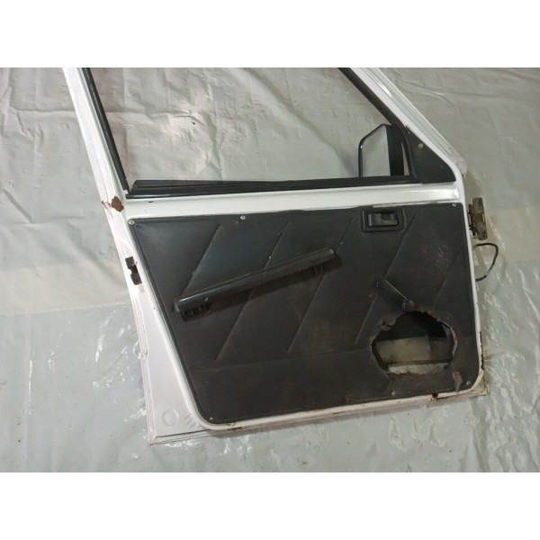 Porta Fiat Fiorino 1997 Lado Esquerdo Completa (branca)