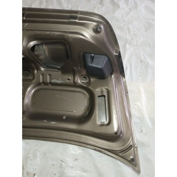 Tampa Traseira Fiat Siena Elx 2010 2011 2012 Marrom-claro